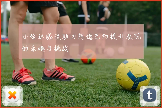小哈达威谈助力阿德巴约提升表现的乐趣与挑战